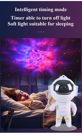 Astronaut Lamp Home Room Decor Decoration Bedroom Decorative Luminaires Galaxy Star Projector Starry Sky Night Light