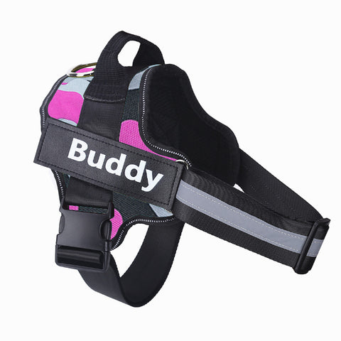 Dog Harness NO PULL Reflective Breathable Adjustable Personalized