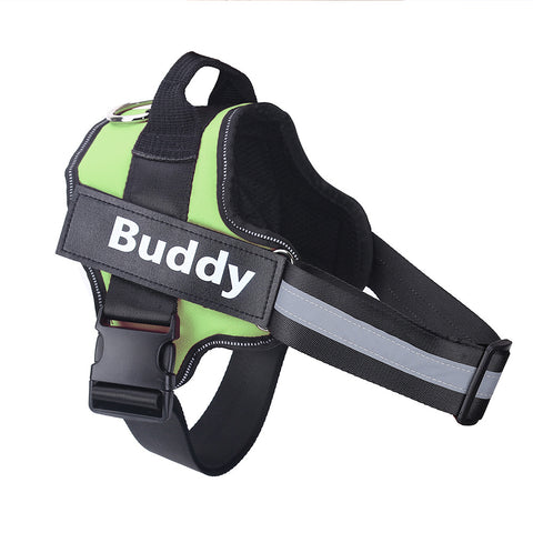 Dog Harness NO PULL Reflective Breathable Adjustable Personalized